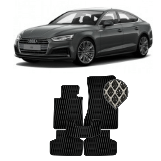 EVA коврики в салон Audi A5/S5 (8T) 2007 - 2016 (купе)