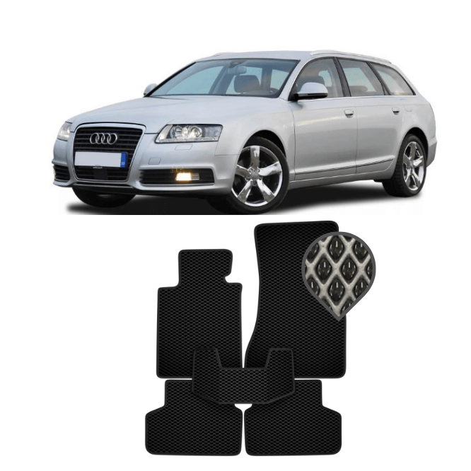 EVA килимки в салон Audi A6 (C6) 2008 - 2011 рестайлінг (універсал)