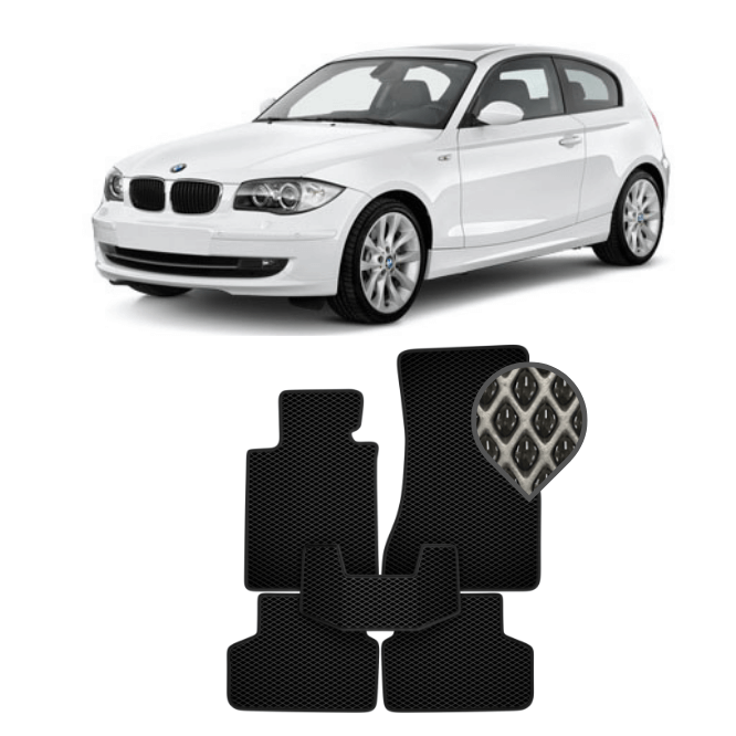 EVA коврики в салон BMW 1 (E81/E87) 2004 - 2011 (хэтчбек)