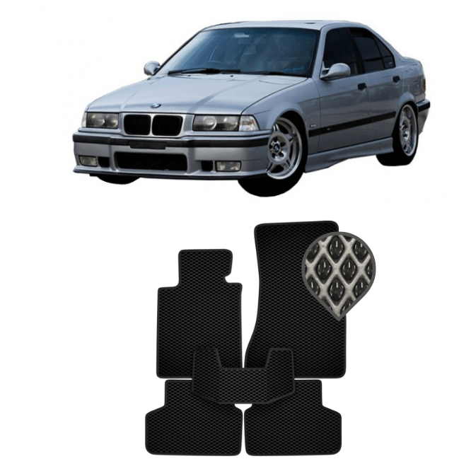 EVA коврики в салон BMW 3 (E36) 1991 - 1998 (седан)