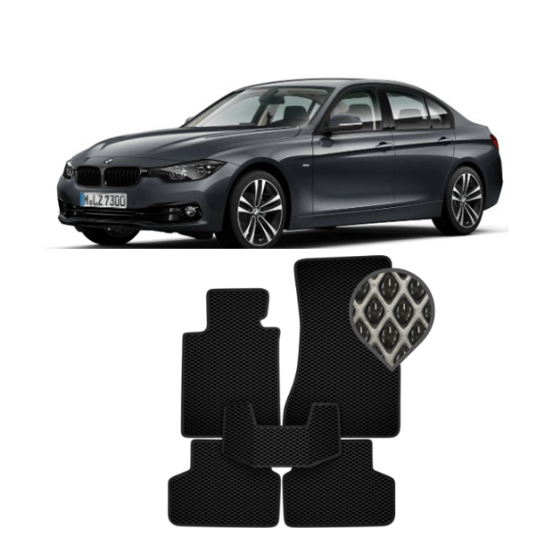 EVA килимки в салон BMW 3 (F30) (рестайл) 2016 - 2020