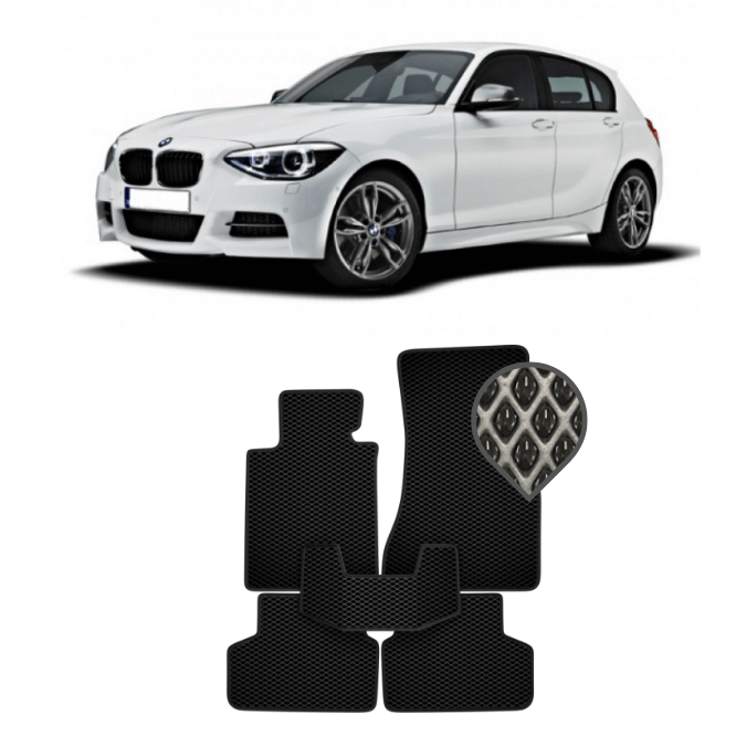 EVA коврики в салон BMW 1 (F20/F21) 2011 - 2020 (хэтчбек)