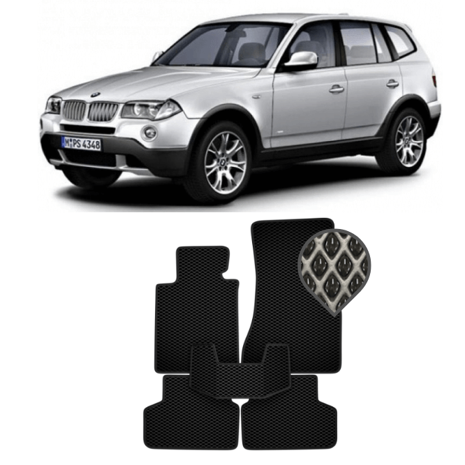 EVA коврики в салон BMW X3 (E83) 2004 - 2010