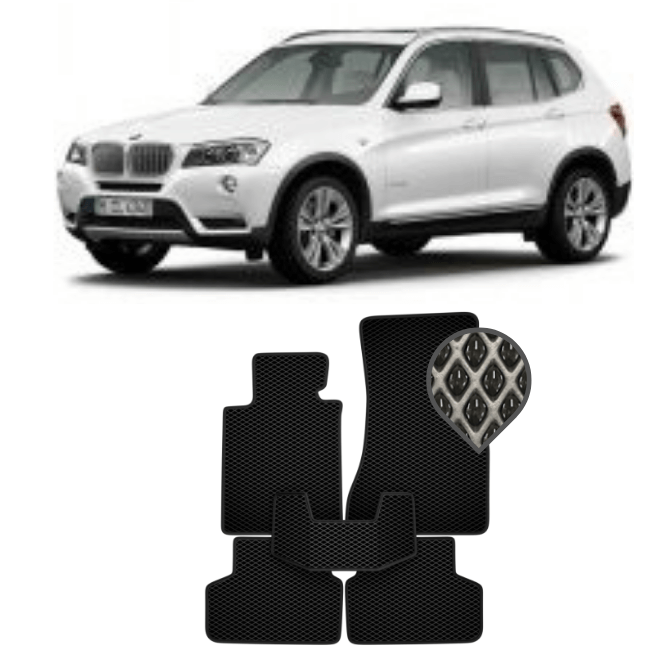 EVA коврики в салон BMW X3 G01 2017 - н.в.