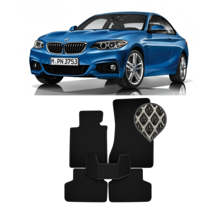 EVA коврики в салон BMW 2 серия (F22) 2010 - 2020 (купе)