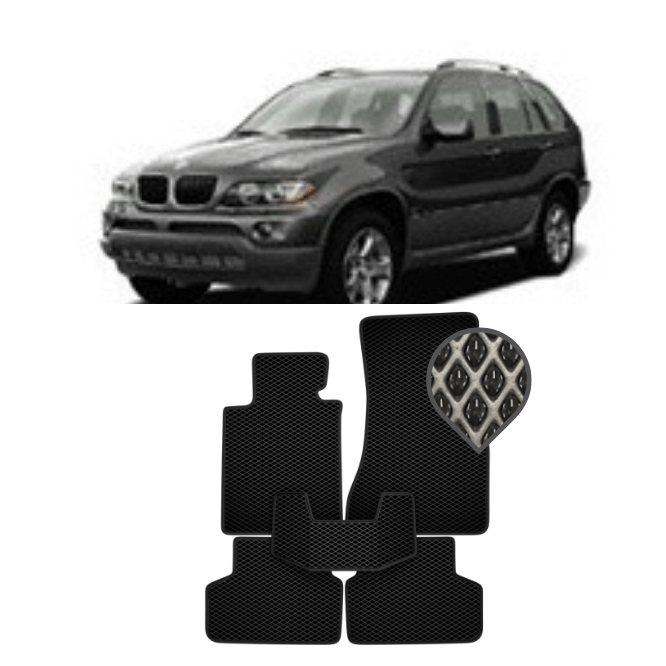 EVA коврики в салон BMW X5 (E53) 2000 - 2007