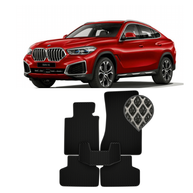 EVA килимки в салон BMW X6 (G06) 2019 - т.ч.