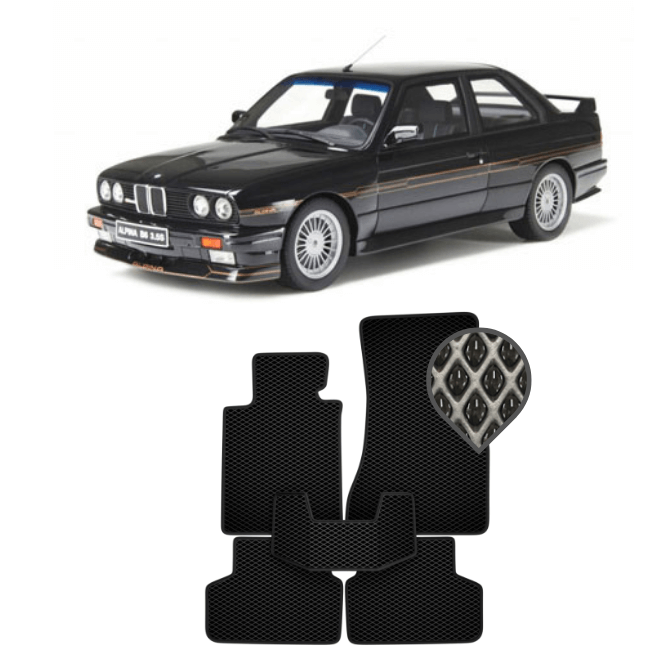 EVA коврики в салон BMW 3 (E30) 1983 - 1991 coupe