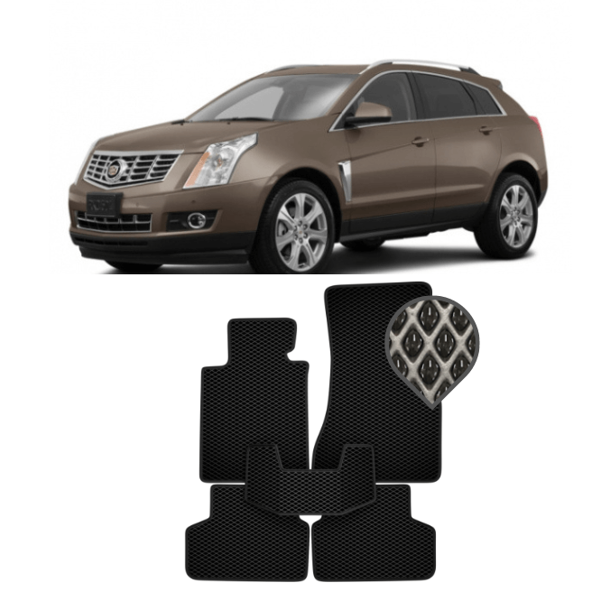 EVA килимки в салон Cadillac SRX II 2010 - т.ч.