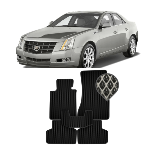 EVA килимки в салон Cadillac CTS 2002 - 2013 2WD EVA килимки в салон Cadillac CTS 2002 - 2013 2WD