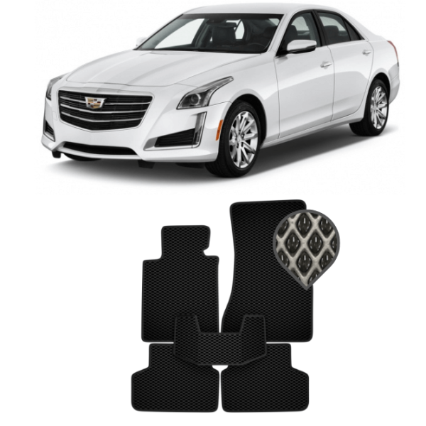 EVA килимки в салон Cadillac CTS III 2013 - 2019 EVA килимки в салон Cadillac CTS III 2013 - 2019