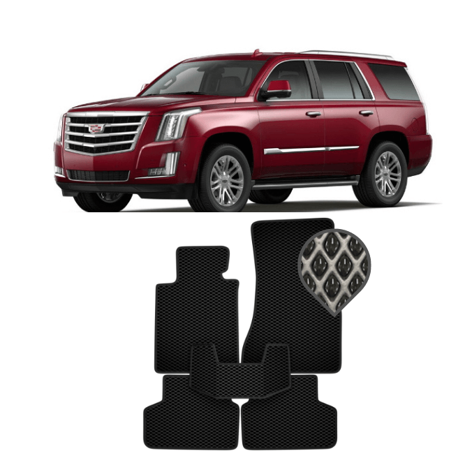 EVA коврики в салон Cadillac Escalade V 2020 - н.в. (7 мест)