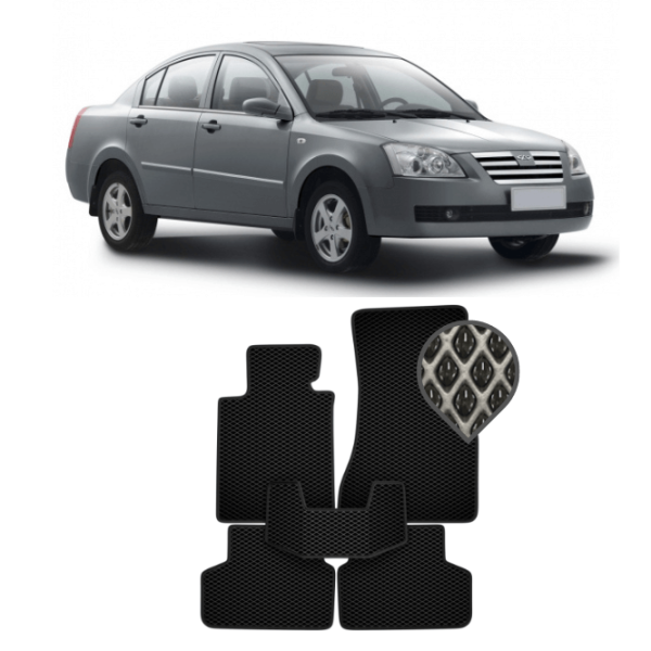 EVA килимки в салон Chery Fora (A21) 2006 - 2010 (ТАГАЗ)