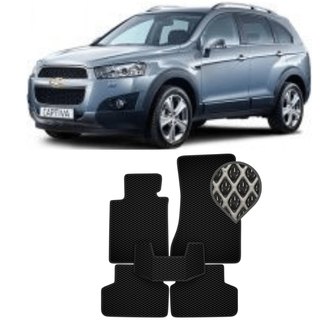 EVA коврики в салон Chevrolet Captiva 5 мест 2011 - 2018