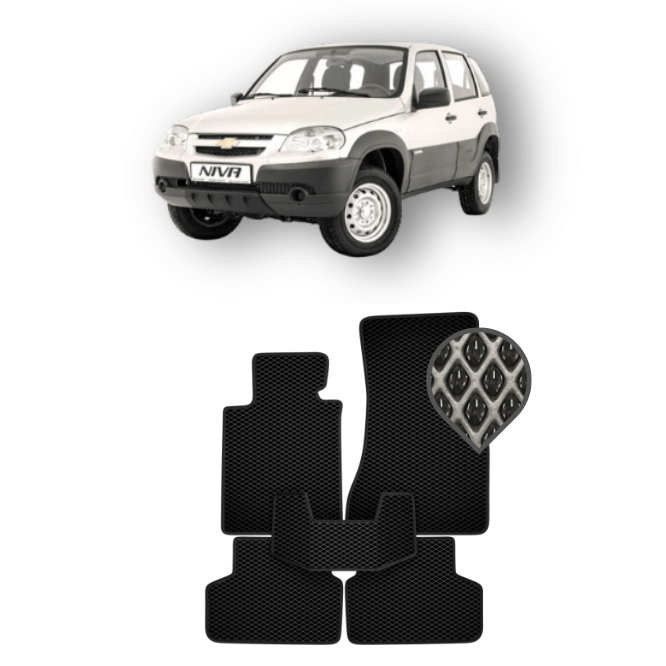 EVA коврики в салон Chevrolet Niva 2002 - 2009