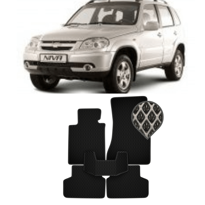 EVA коврики в салон Chevrolet Niva/Niva Trave 2009 - н.в.