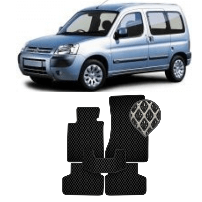 EVA килимки в салон Citroen Berlingo 1996 - 2008 (2 місця)
