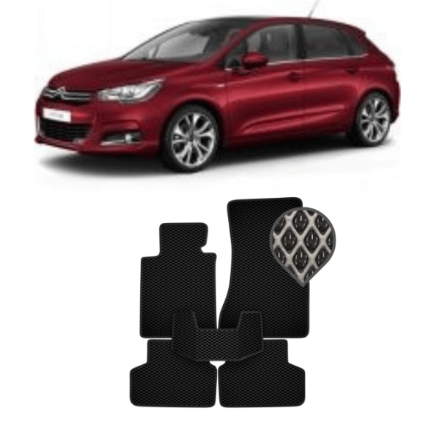 EVA килимки в салон Citroen C4 (хетчбек) 2010 - т.ч.