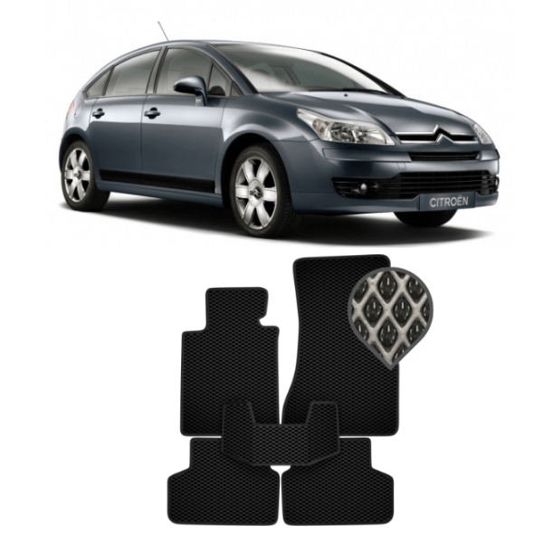 EVA килимки в салон Citroen C4 2004 - 2010 (хетчбек 5 дверний)