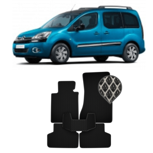 EVA килимки в салон Citroen Berlingo II 2008 - 2023 (2 місця)