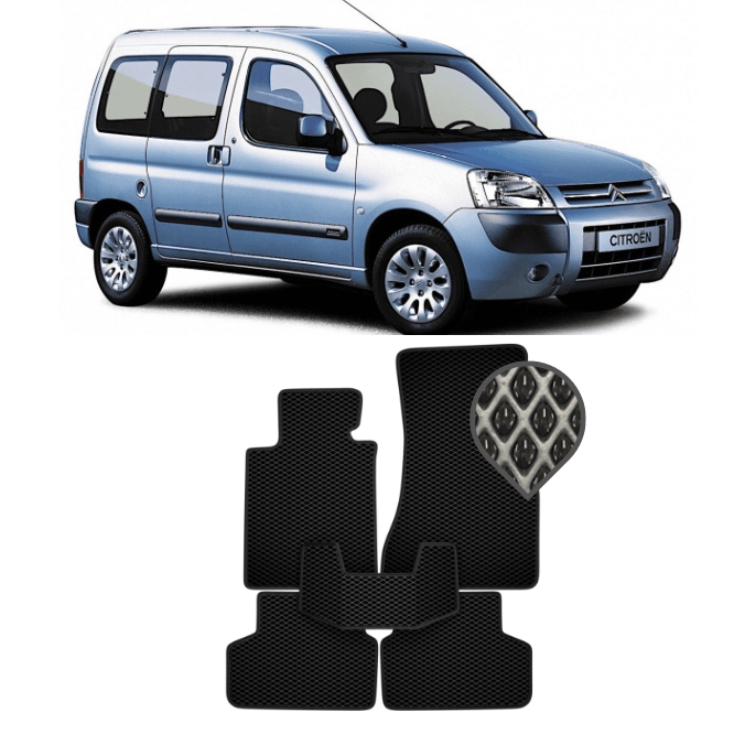 EVA коврики в салон Citroen Berlingo II 2008 - 2023 (5 мест)