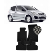 EVA килимки в салон Citroen C2 2003 - 2009 EVA килимки в салон Citroen C2 2003 - 2009