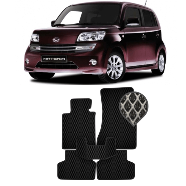 EVA килимки в салон Daihatsu Materia 2006 – 2013 EVA килимки в салон Daihatsu Materia 2006 – 2013