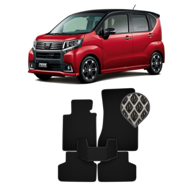 EVA килимки в салон Daihatsu Move VI 2012 - 2020 EVA килимки в салон Daihatsu Move VI 2012 - 2020