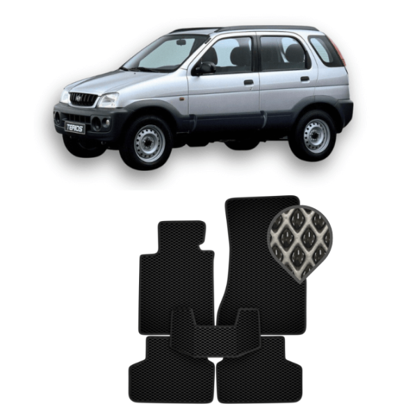 EVA килимки в салон Daihatsu Terios I 1997 - 2006 EVA килимки в салон Daihatsu Terios I 1997 - 2006