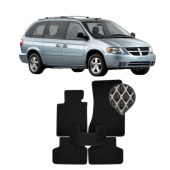 EVA килимки в салон Dodge Caravan Grand IV (7 місць) 2001 - 2004 дорест.