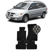 EVA килимки в салон Dodge Caravan IV (2001 - 2007) (задній диван) EVA килимки в салон Dodge Caravan IV (2001 - 2007) (задній диван)