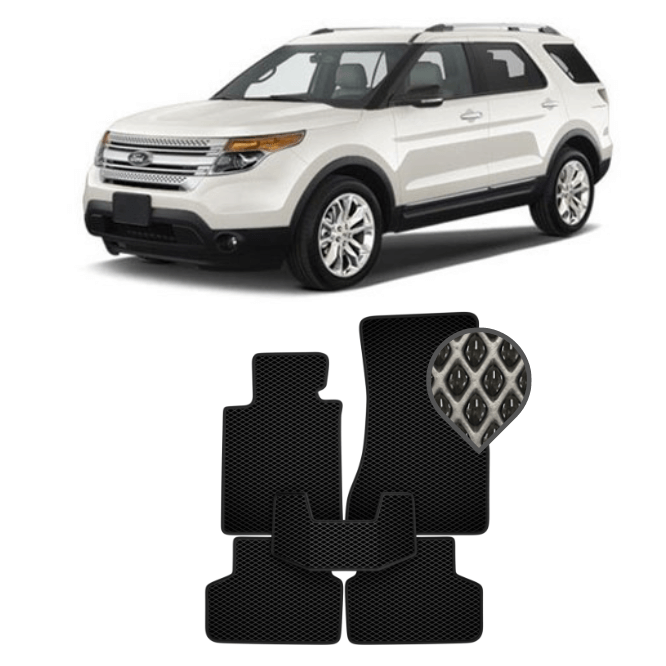 EVA коврики в салон Ford Explorer V 2015 - 2019