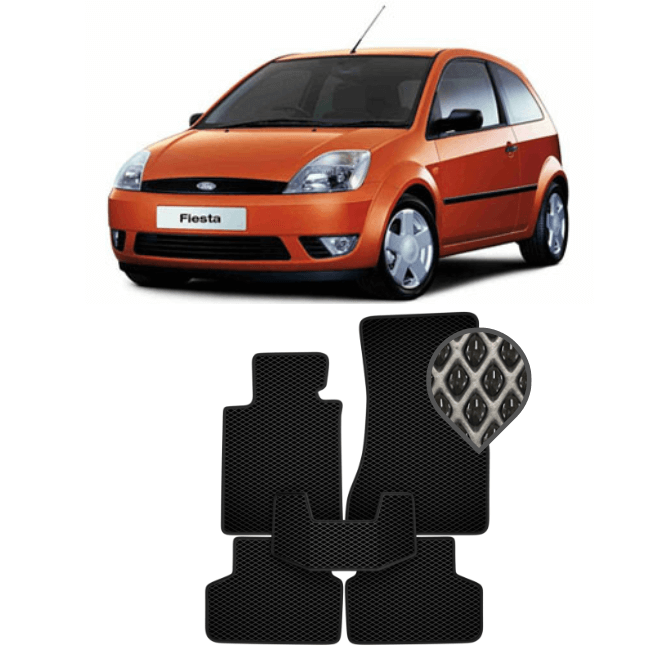 EVA коврики в салон Ford Fiesta V (Mk5) 2002 - 2008