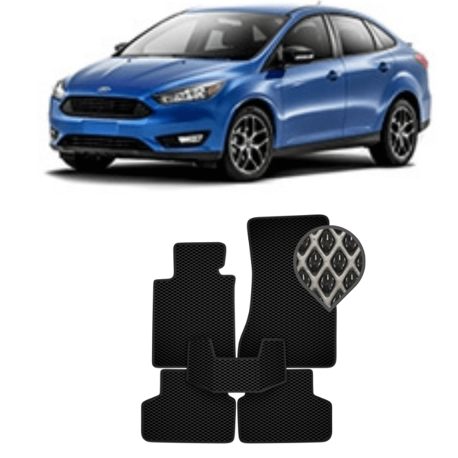 EVA коврики в салон Ford Focus III 2015 - 2019 (Рестайл) (седан)