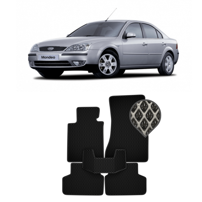 EVA коврики в салон Ford Mondeo III 2000 - 2007 (седан)