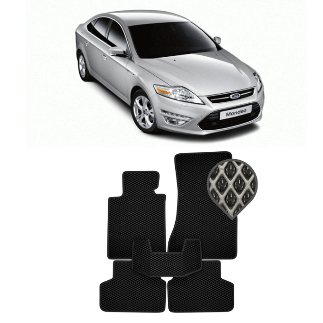 EVA коврики в салон Ford Mondeo IV 2010 - 2014 (седан)