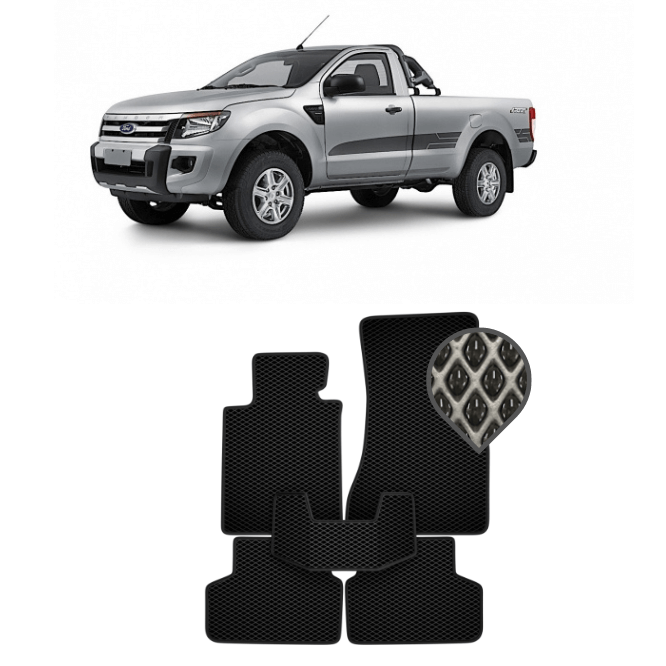 EVA коврики в салон Ford Ranger lll 2011 - 2015