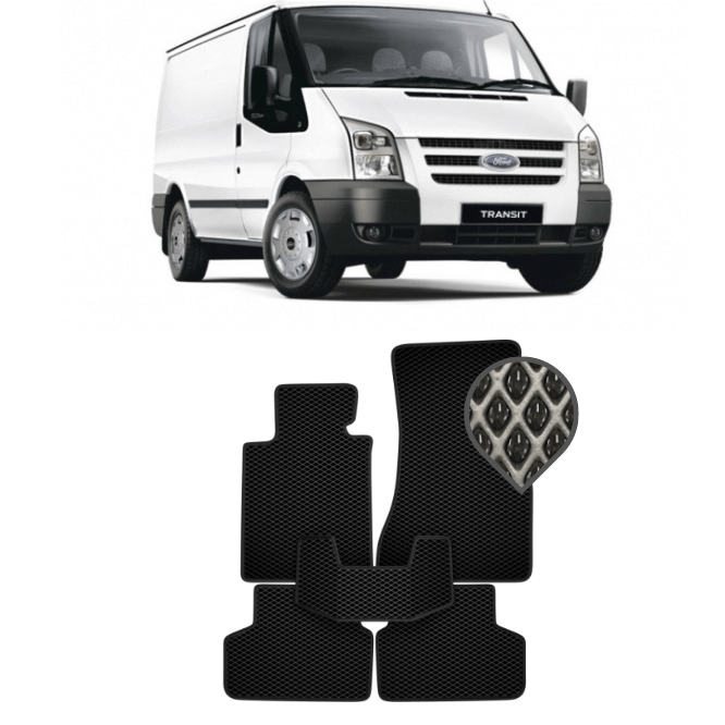 EVA коврики в салон Ford Transit 2007 - 2014