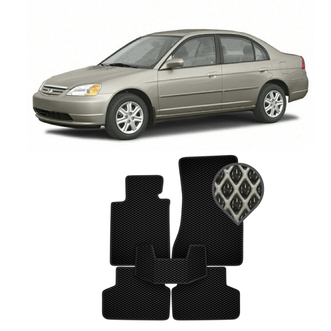 EVA коврики в салон Honda Civic VII (седан) 2001 - 2006