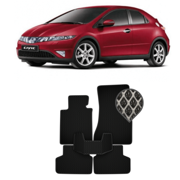 EVA килимки в салон Honda Civic VIII (хетчбек) 2005 - 2011