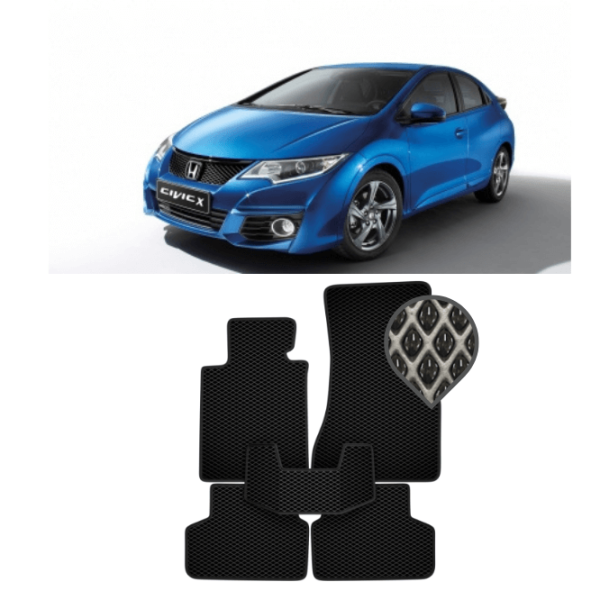 EVA килимки в салон Honda Civic X 2015 - т.ч.