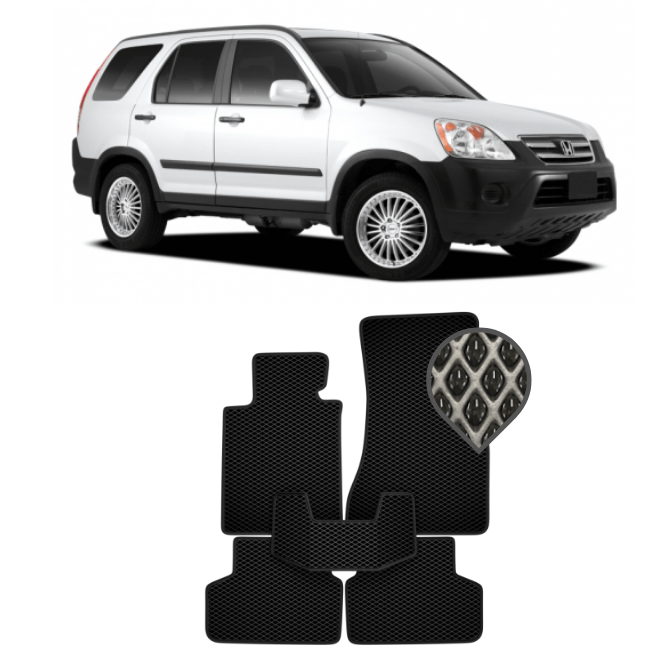 EVA коврики в салон Honda CR - V II 2001 - 2006