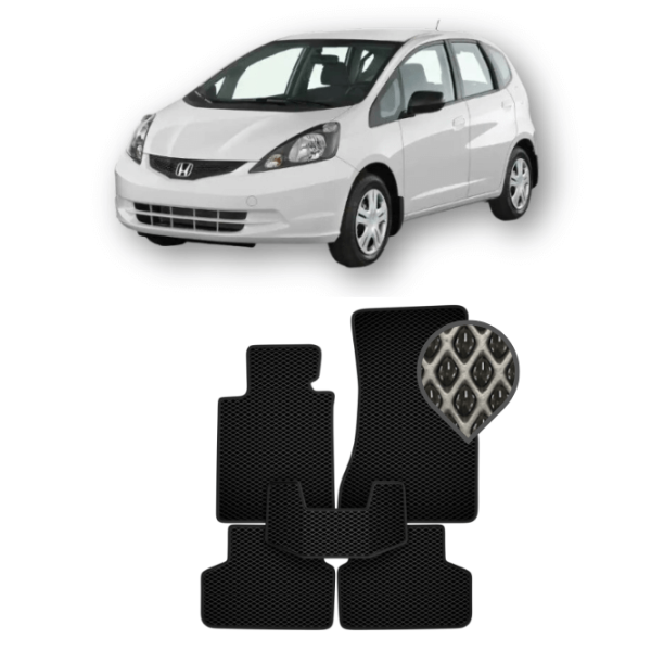 EVA килимки в салон Honda Jazz II 2008 - т.ч.