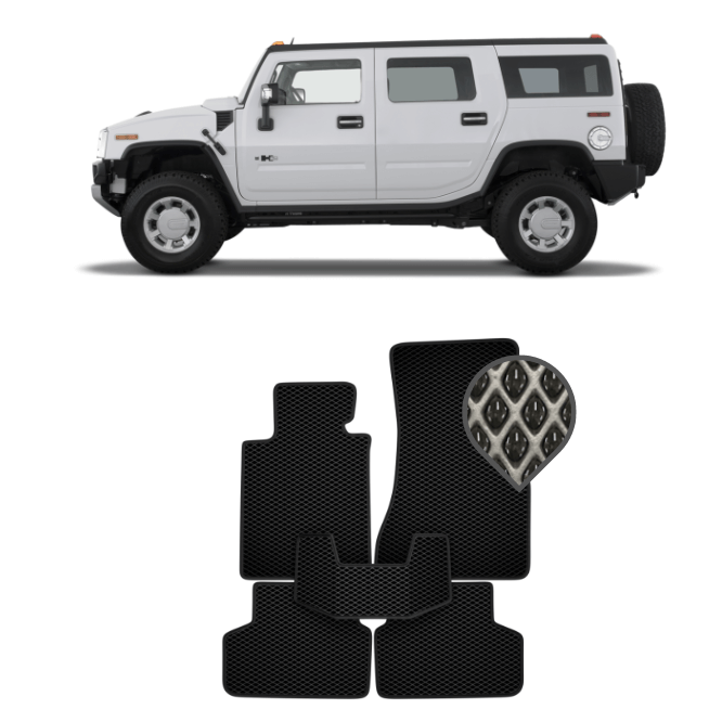 EVA коврики в салон Hummer H2 2002 - 2009