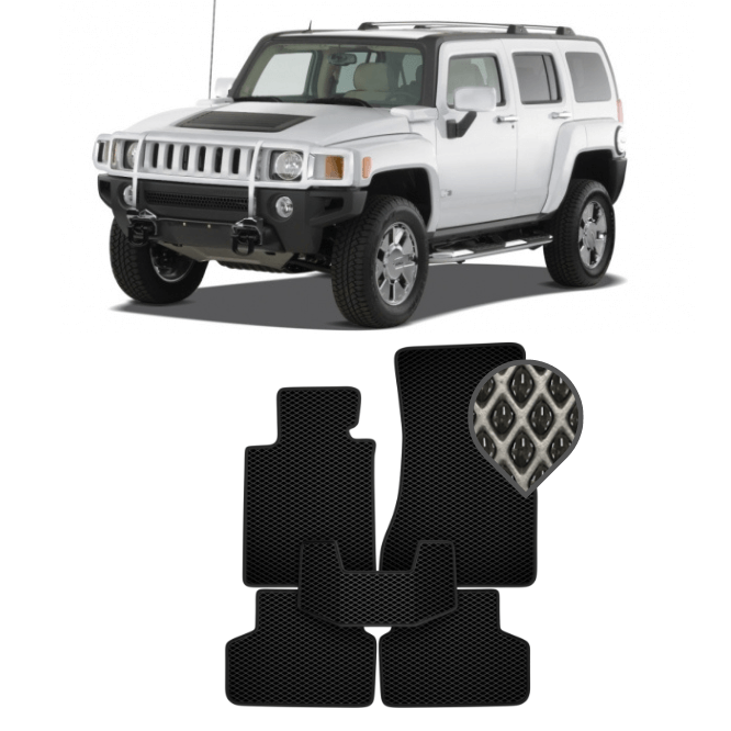 EVA коврики в салон Hummer H3 2005 - 2010