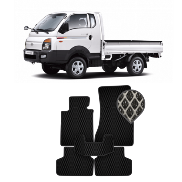 EVA килимки в салон Hyundai Porter 2010 - т.ч.