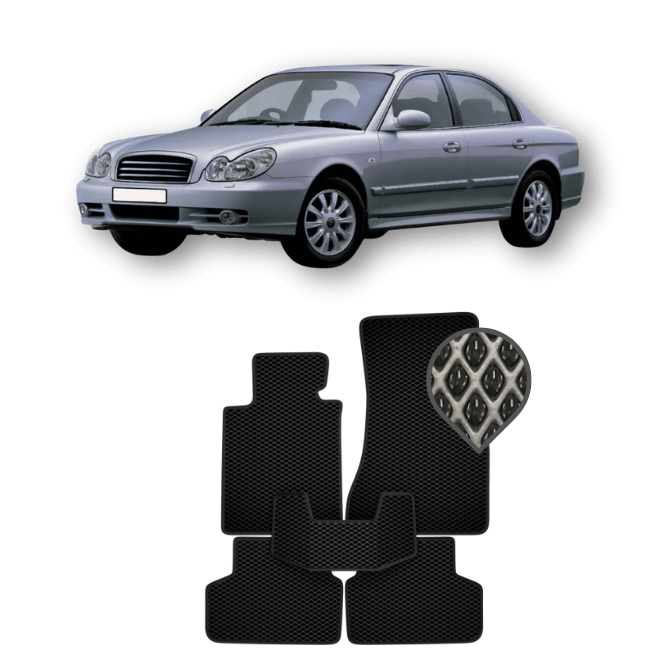 EVA коврики в салон Hyundai Sonata IV (EF) 2001 - 2005