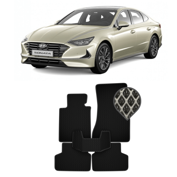 EVA килимки в салон Hyundai Sonata VIII (DN8) 2019 - т.ч.