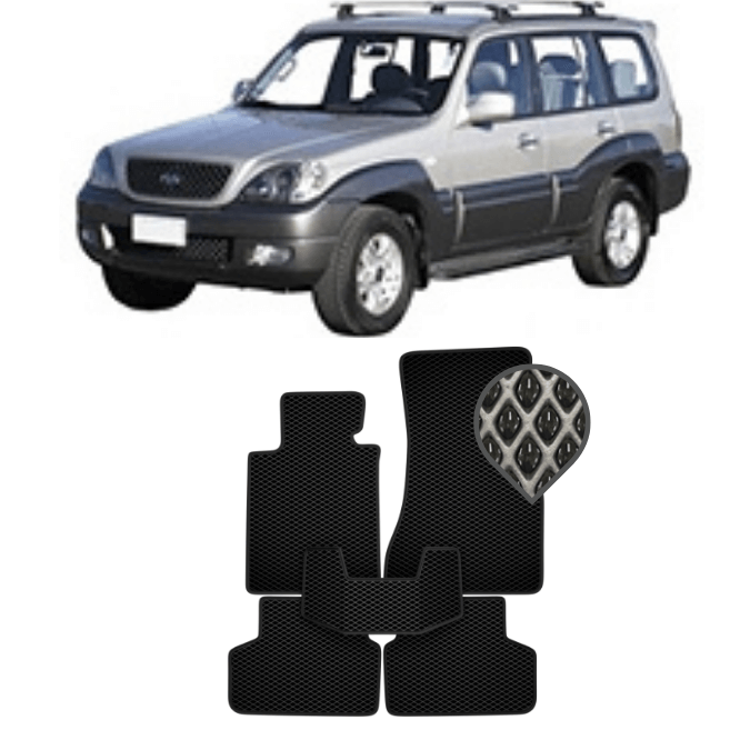 EVA килимки в салон Hyundai Terracan 2001 - 2006