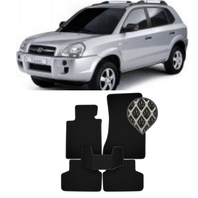 EVA коврики в салон Hyundai Tucson 2004 - 2009